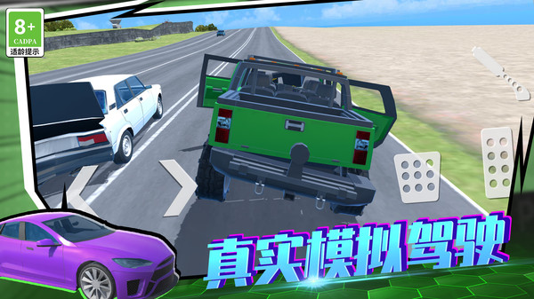 狂野赛车3D截图0