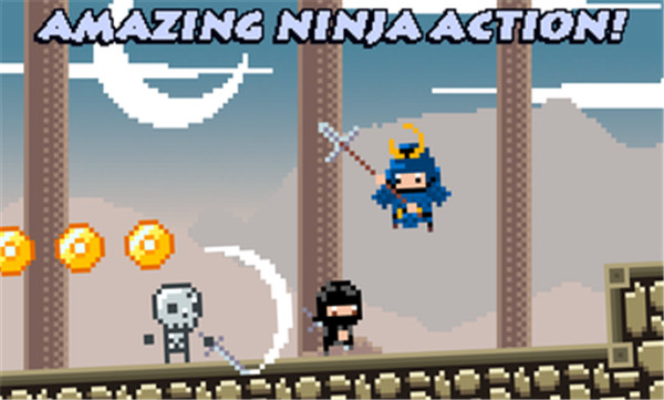 像素忍者冒险 Shake Ninja