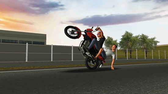 Moto Wheelie 3D摩托飞车金币版截图0