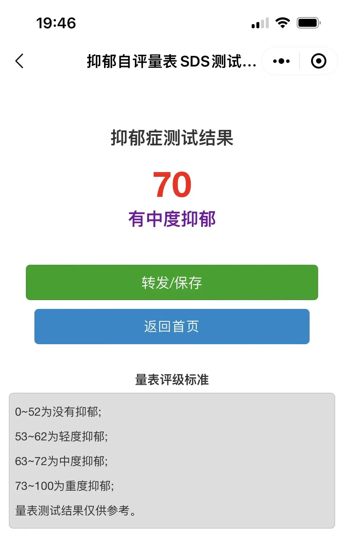 抑郁焦虑测试免费版