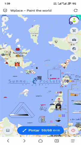Wplace像素地图