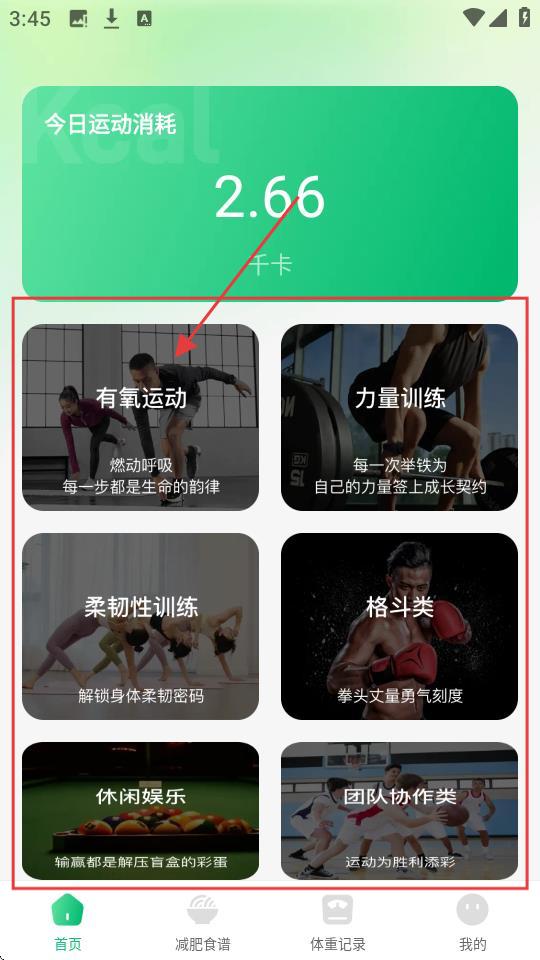 健身打卡记录