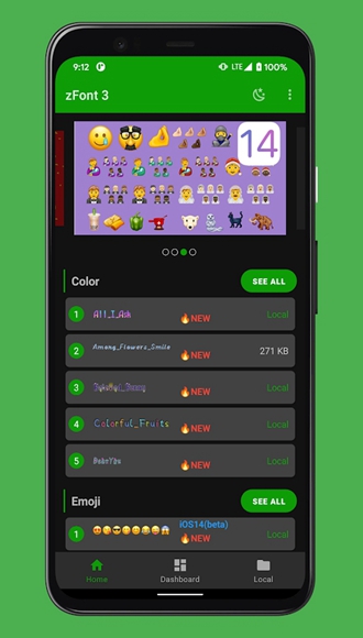 zFont3苹果emoji截图1