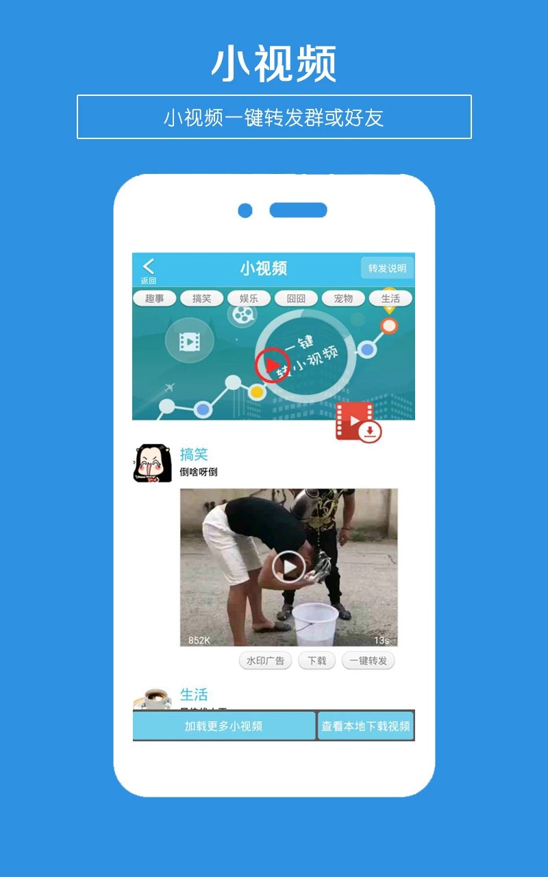 一键转发安卓版截图1