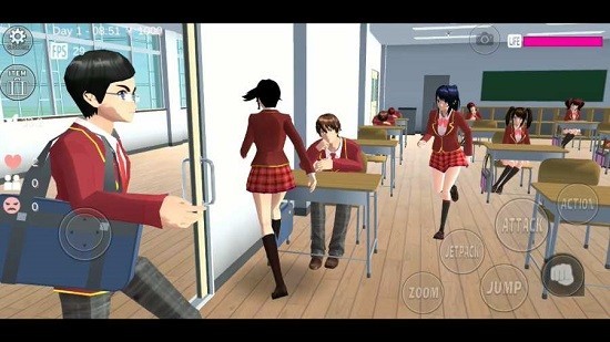 樱花校园模拟器mod中文版截图1