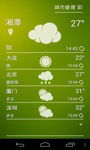 闲云天气截图2