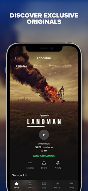 Paramount+截图0