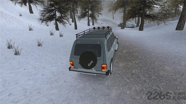 森林驾车游戏 Forest Roads. Niva截图3