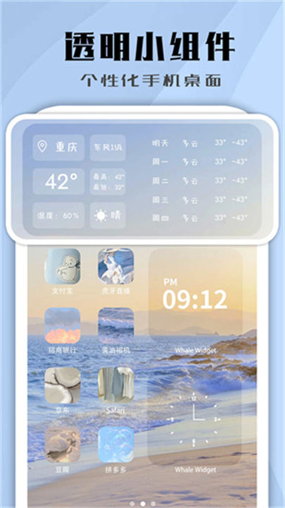 鲸鱼小组件安卓版截图2