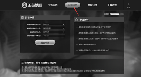 王者荣耀前瞻版
