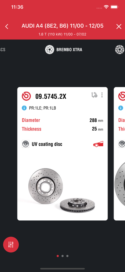 bremboparts(布雷博零件)截图1