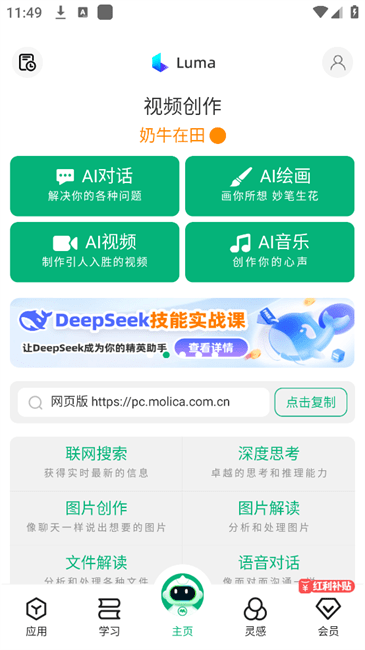 Molica ai使用教程