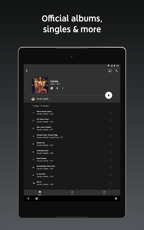 YouTubeMusic正版截图0