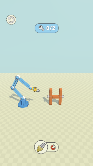 unscrew arm