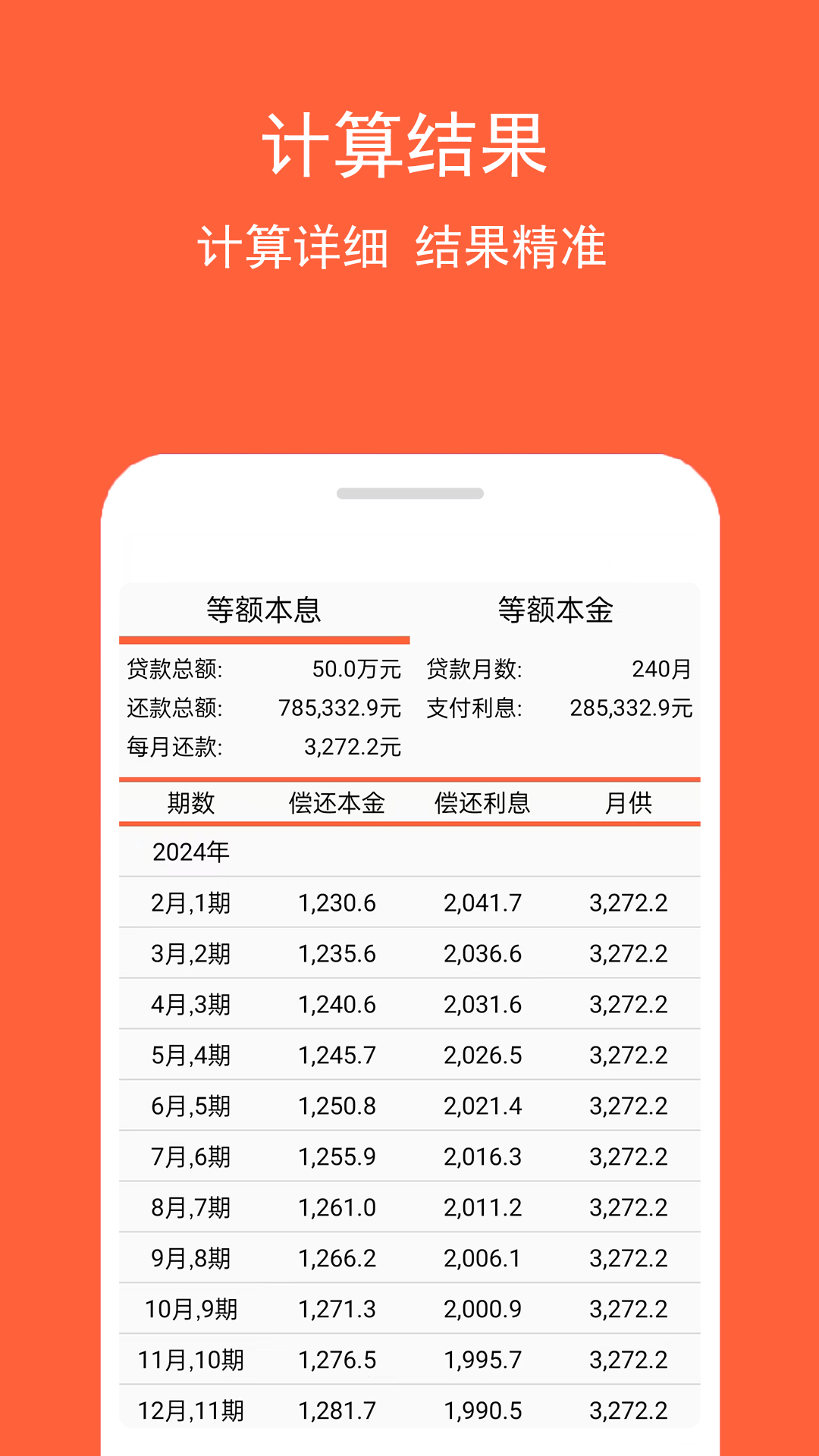 房贷计算神器最新版截图1