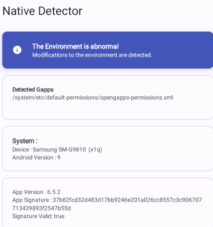 nativedetector最新版本