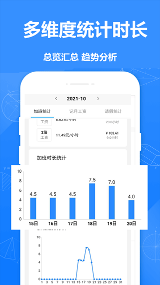 记加班工时记截图3