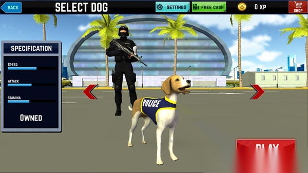 真实警司警犬追凶模拟器截图0