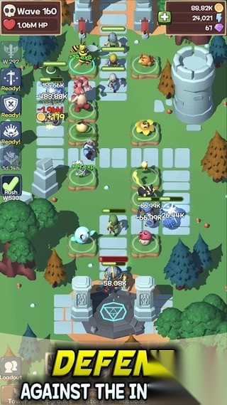 空闲怪物TD进化截图2