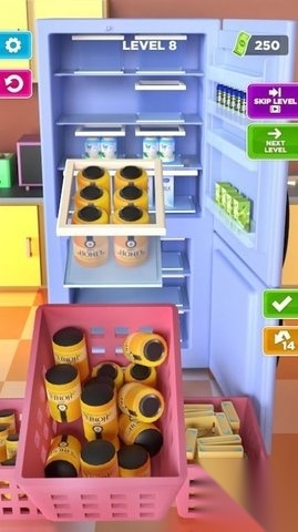 冰箱收纳3D截图1