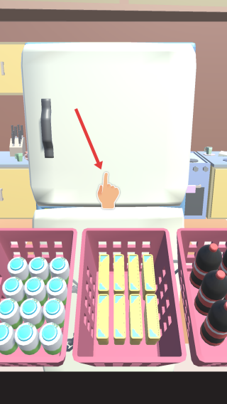 冰箱收纳3D