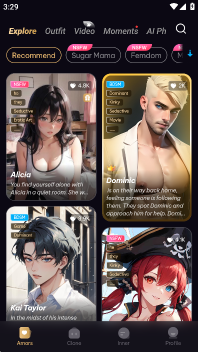 AmorAI聊天软件最新版截图3