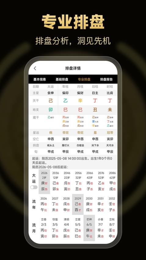 南坤八字排盘免费版截图3