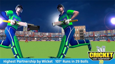 板球比赛冠军3D（Cricket Game Championship 3D）截图2