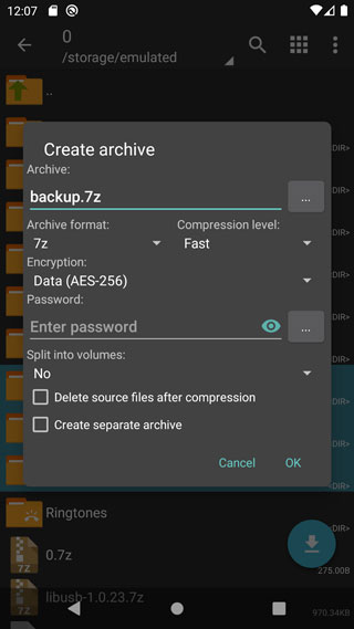 zarchiver pro截图0