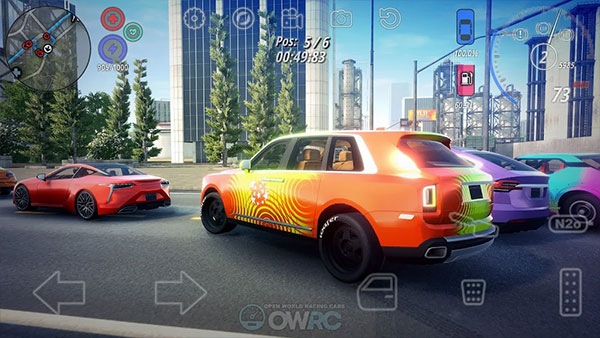 owrc开放世界赛车汉化版截图3