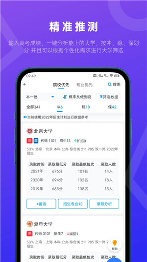 蝶变志愿高考志愿填报免费版