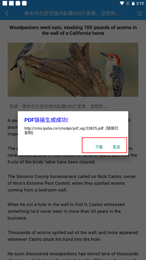 英语新闻双语版