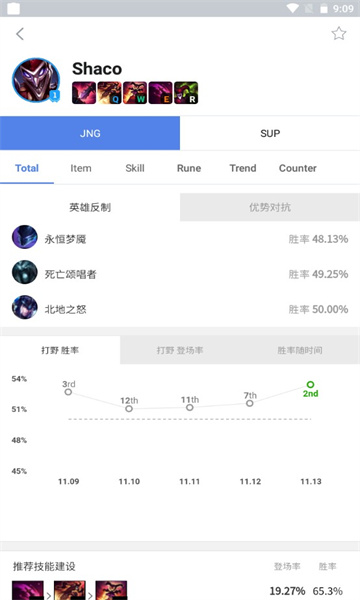 lpl选手数据查询软件(OP.GG)截图0
