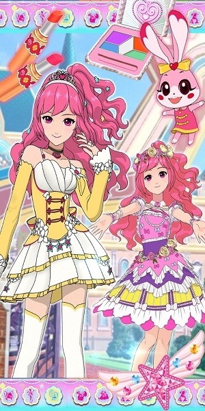 二次元少女换装小游戏