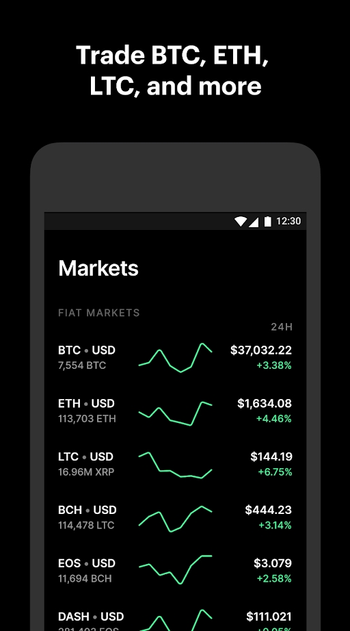 Coinbase Pro截图1