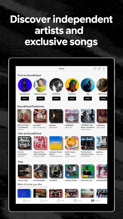 SoundCloud音乐截图0