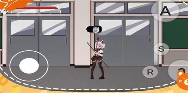 白毛少女大战僵尸截图0